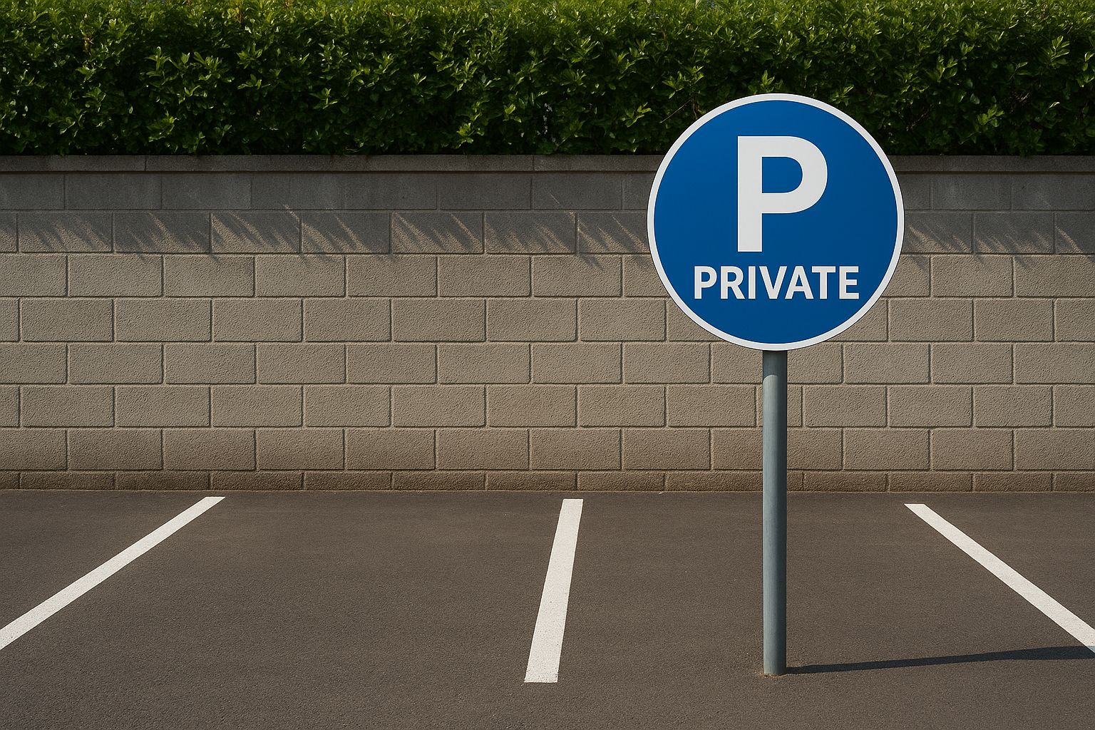 parking extérieur